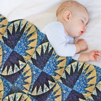 Patchwork Quilt Easy Care Throw Blanket