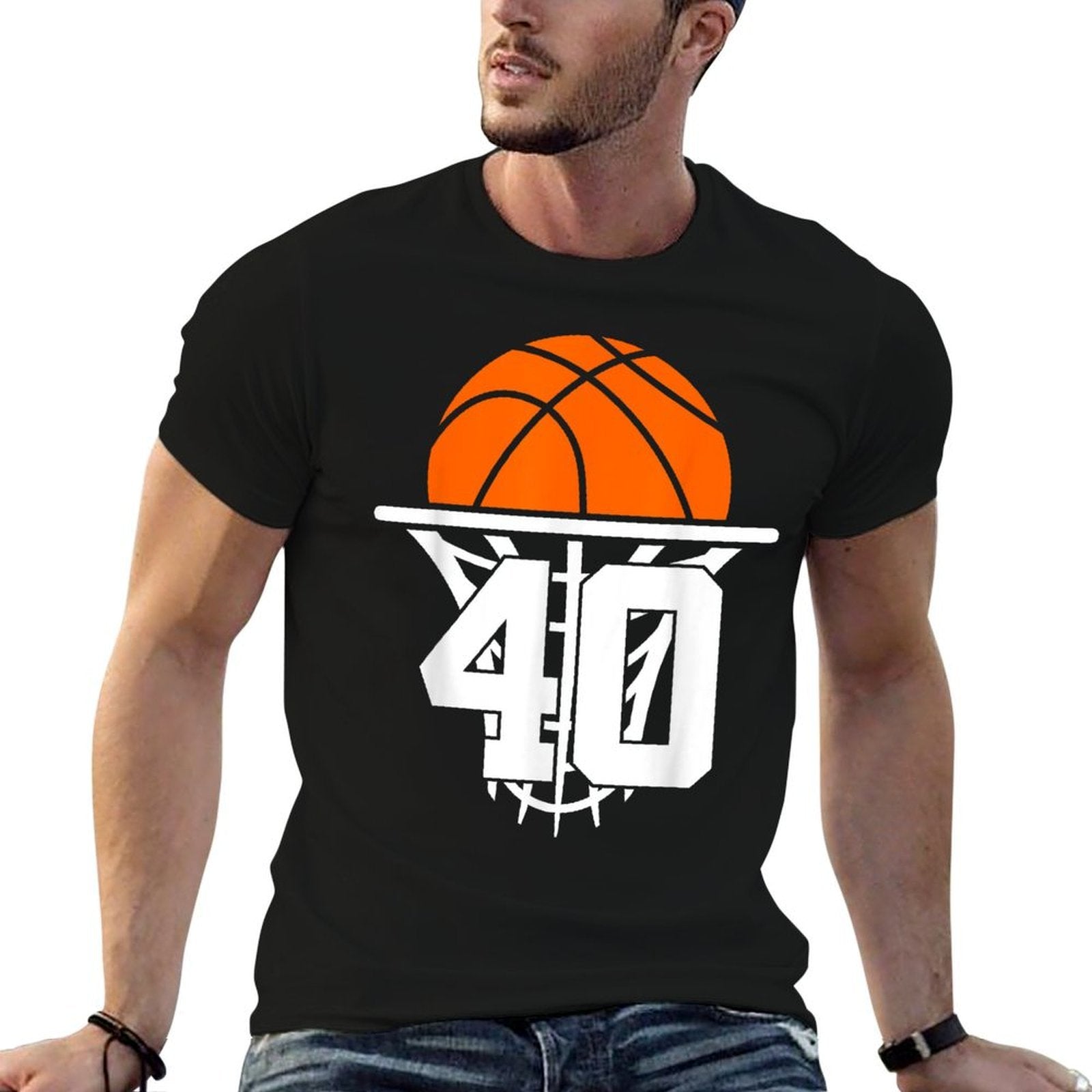 40 YEARS BASKETBALL 40TH BIRTHDAY  Quick-drying T-Shirt