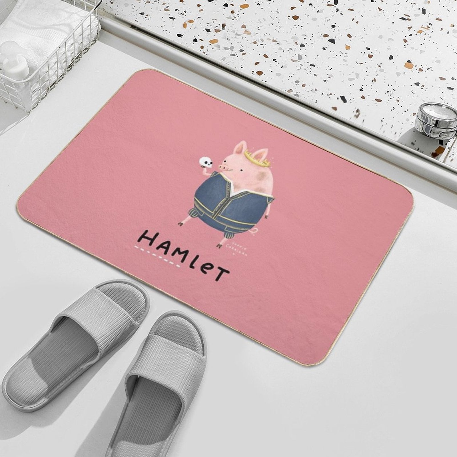 Hamlet  Easy To Clean Bath Mat
