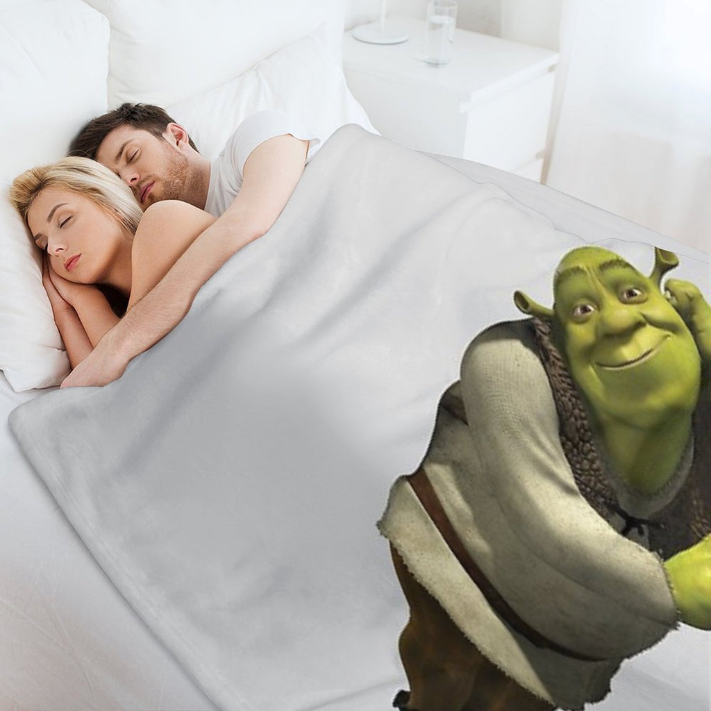 Come Into My Swamp - Shrek Easy Care Throw Blanket