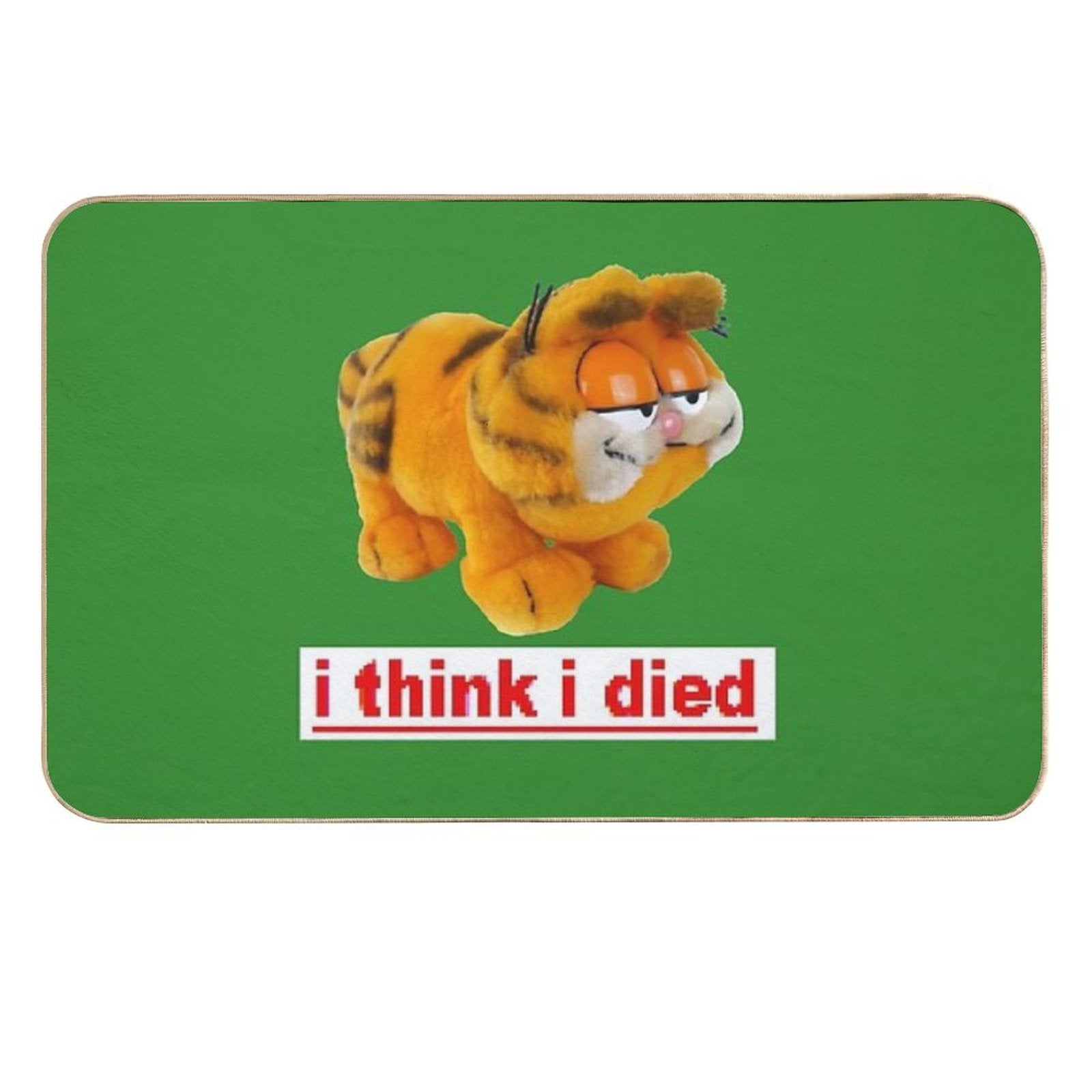 Garfield Thinks Hes Dead  Toxin-Free Bath Mat