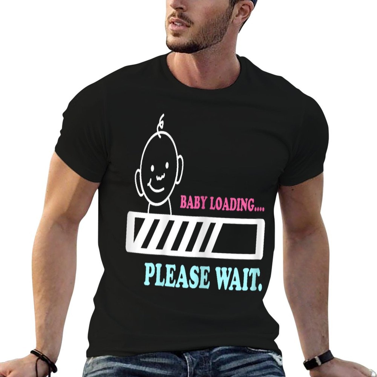Baby Loading ... Please Wait - Cute Pregnancy Mommy T-shirt  Classic T-Shirt
