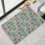 Ice Cream Cones  Non-Slip Bath Mat