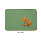 Foiled Again  Dirt-Trapping Bath Mat