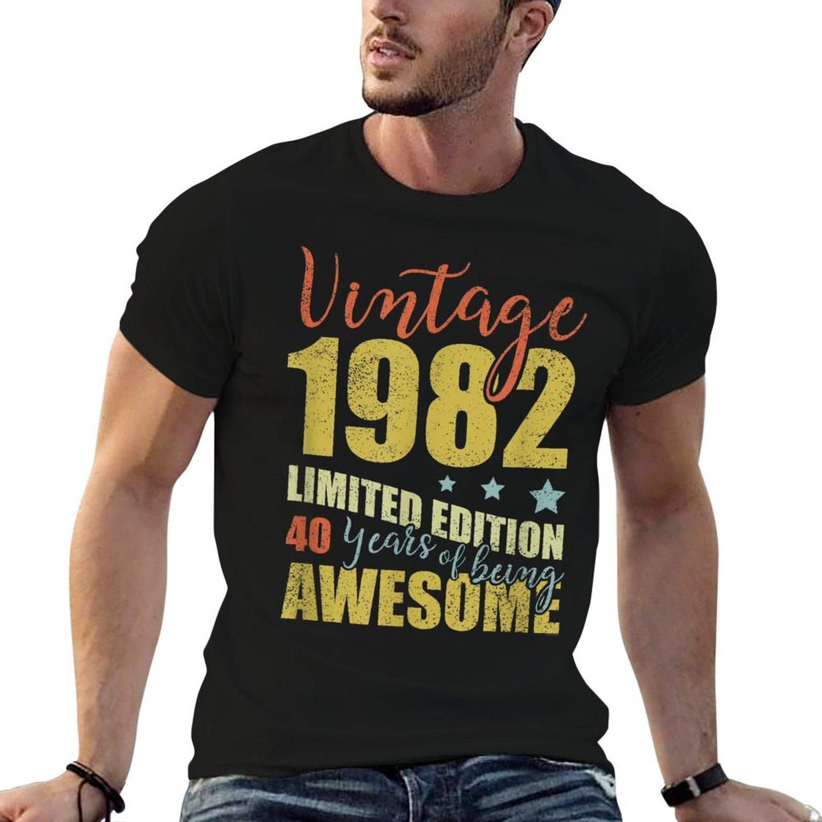 40 Year Old Vintage 1982 40th Birthday  Breathable T-Shirt