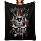 Motorhead UK Rock Durable Throw Blanket