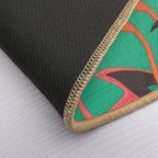 Fresco of The Flamingoes  Easy Maintenance Bath Mat