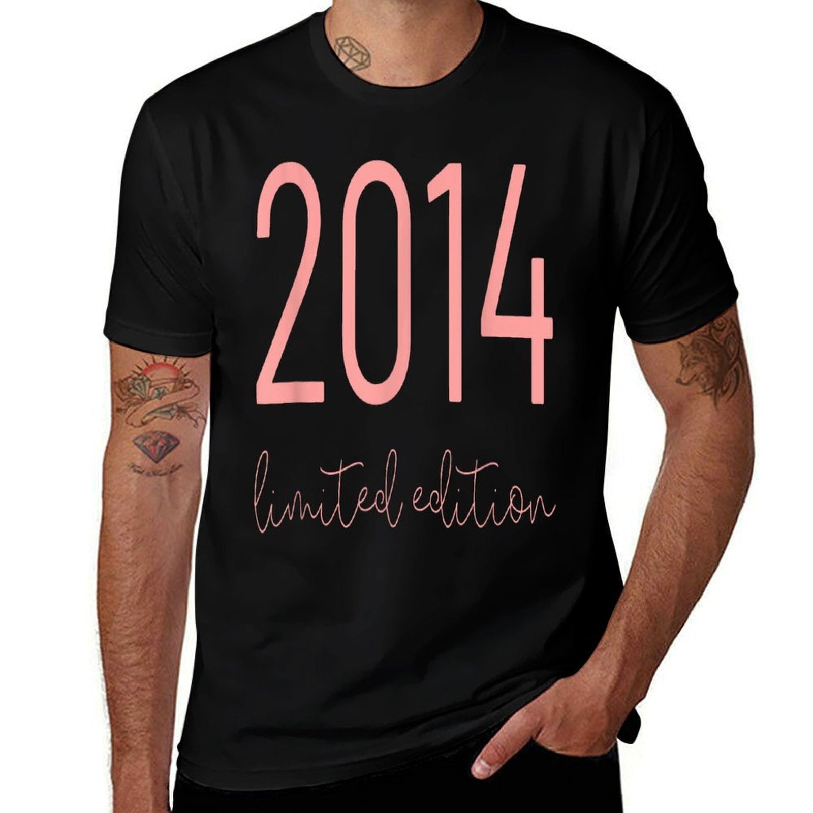 2014 Birthdays for Girls Born in 2014 Limited Edition  Eco-friendly Material T-Shirt