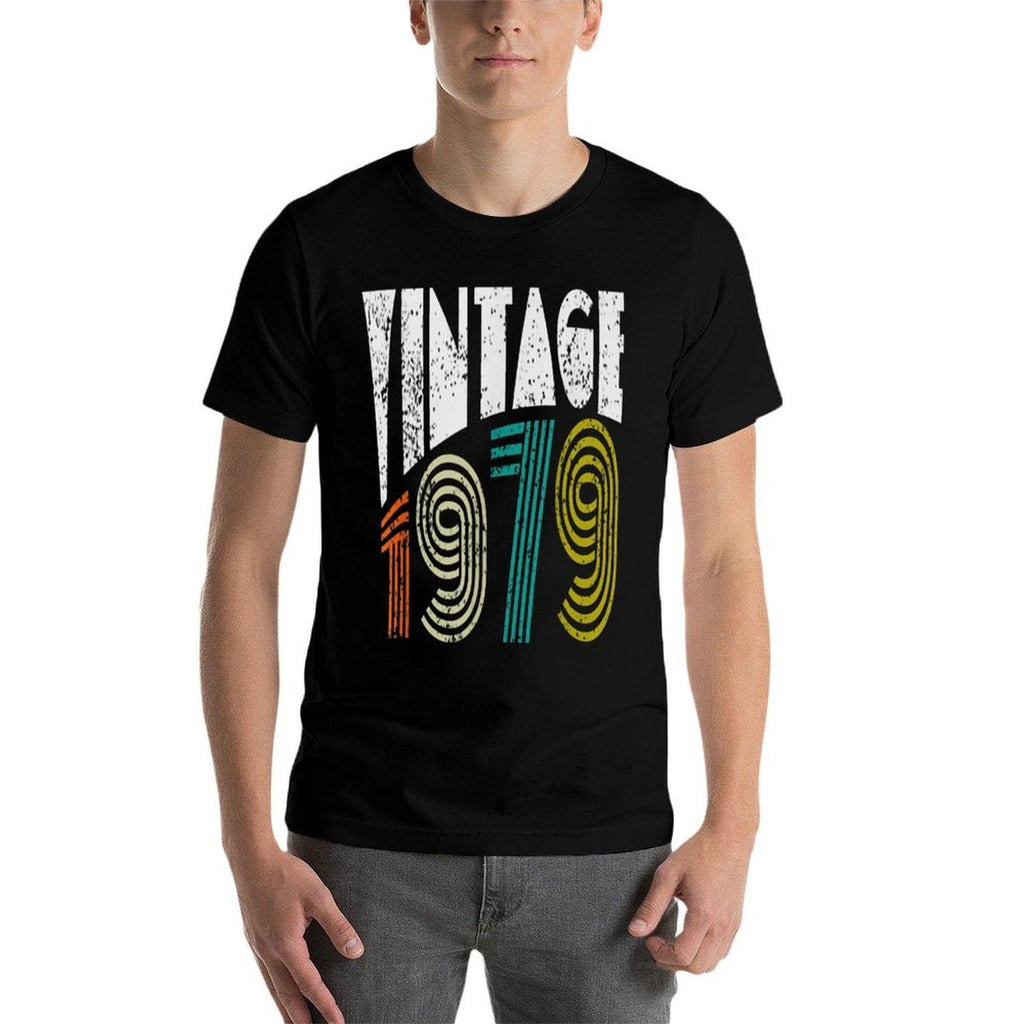 40th Birthday Gift Vintage 1979 Classic Men Women Retro  Eco-friendly Material T-Shirt