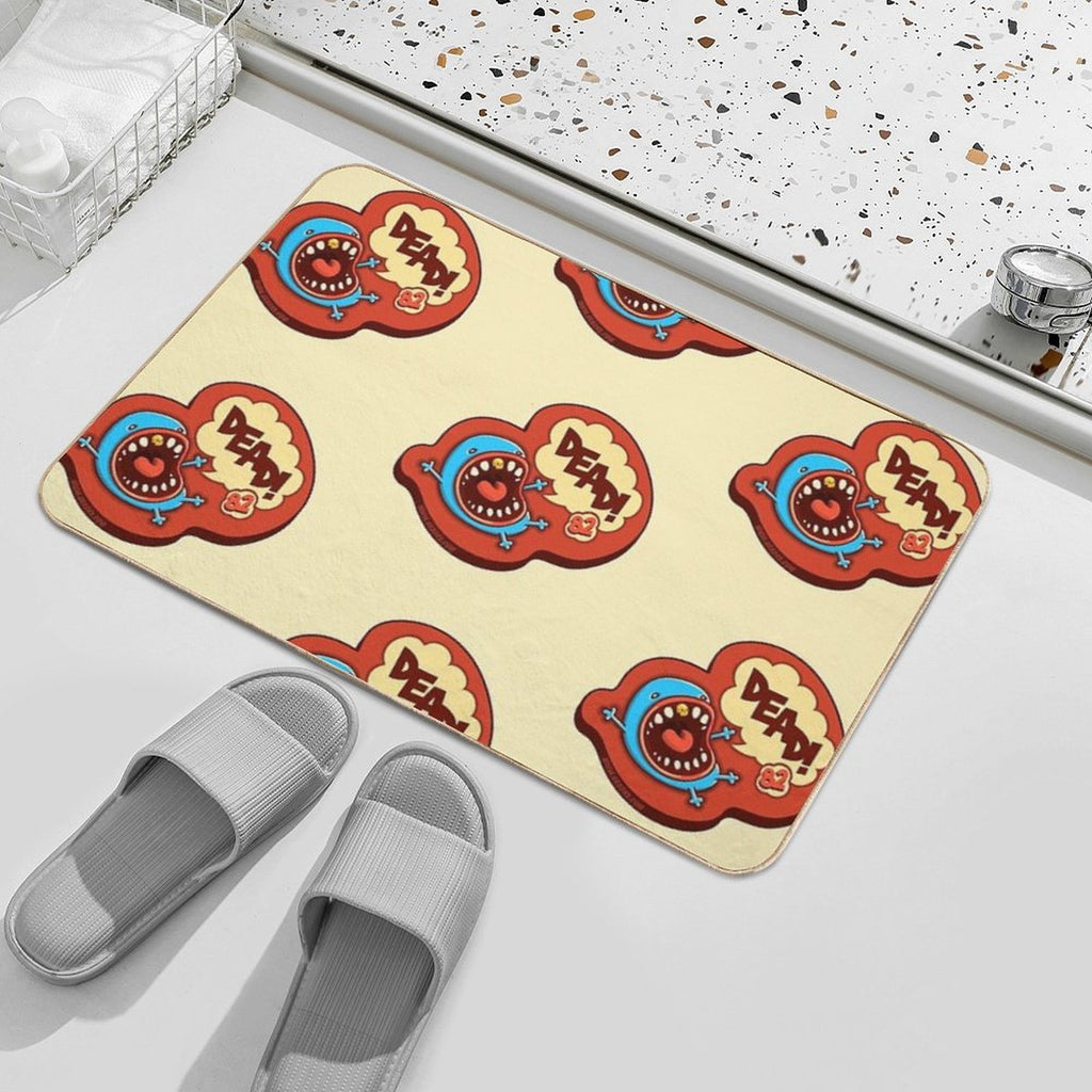 Drop Dead  Easy Maintenance Bath Mat