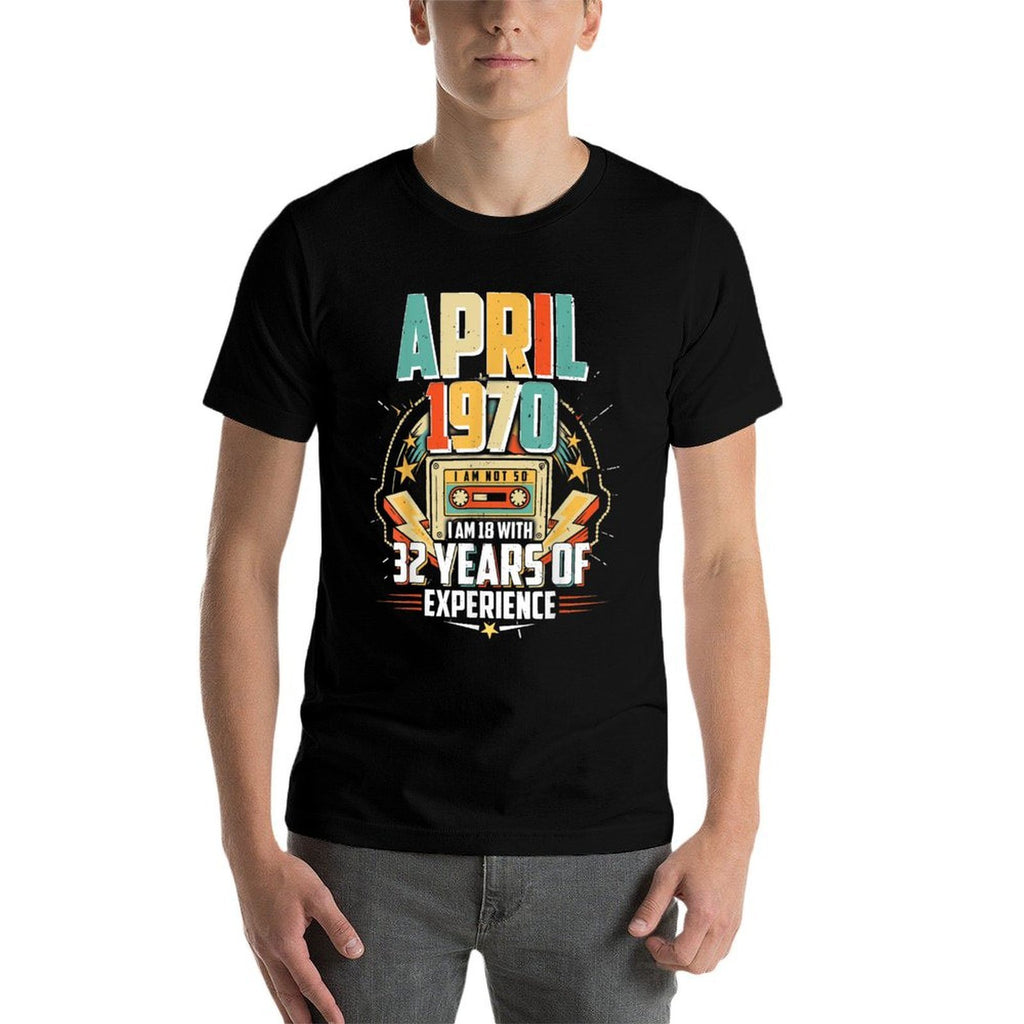 50 Year Old, 50th Birthday, 1970 April  Breathable T-Shirt