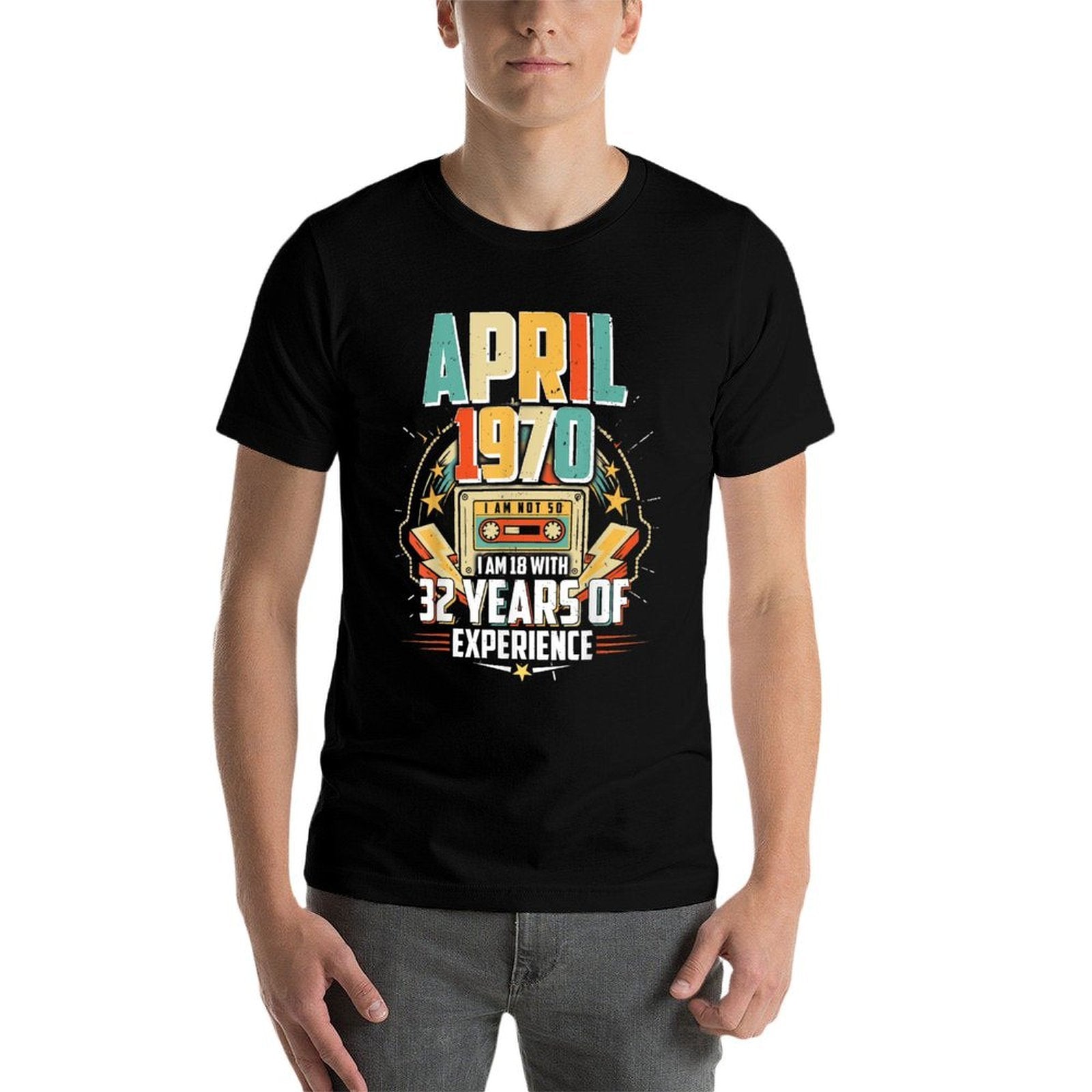 50 Year Old, 50th Birthday, 1970 April  Breathable T-Shirt
