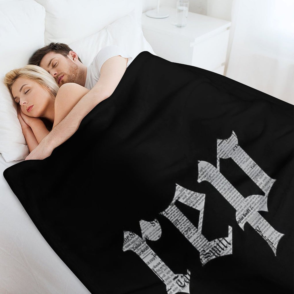 Rep Newspaper Compact Throw Blanket