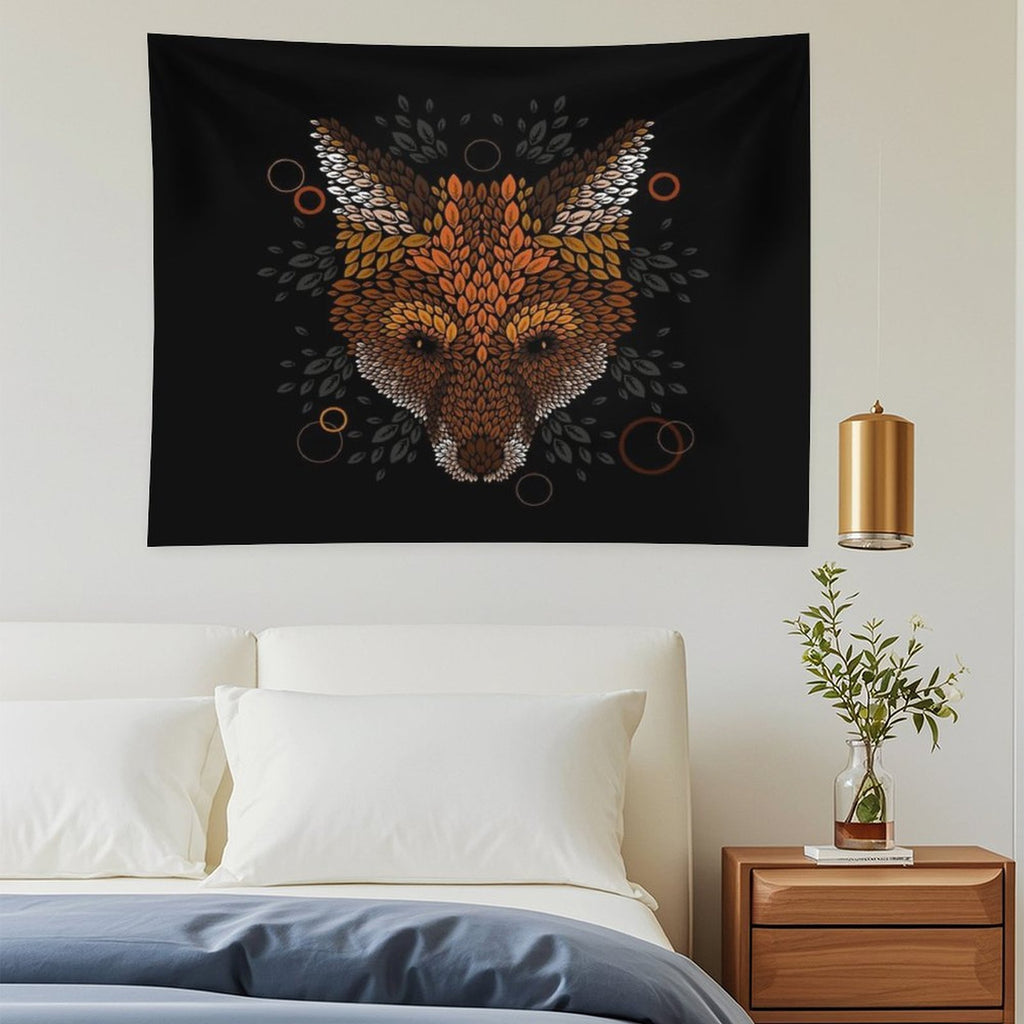 Fox Face Tapestry