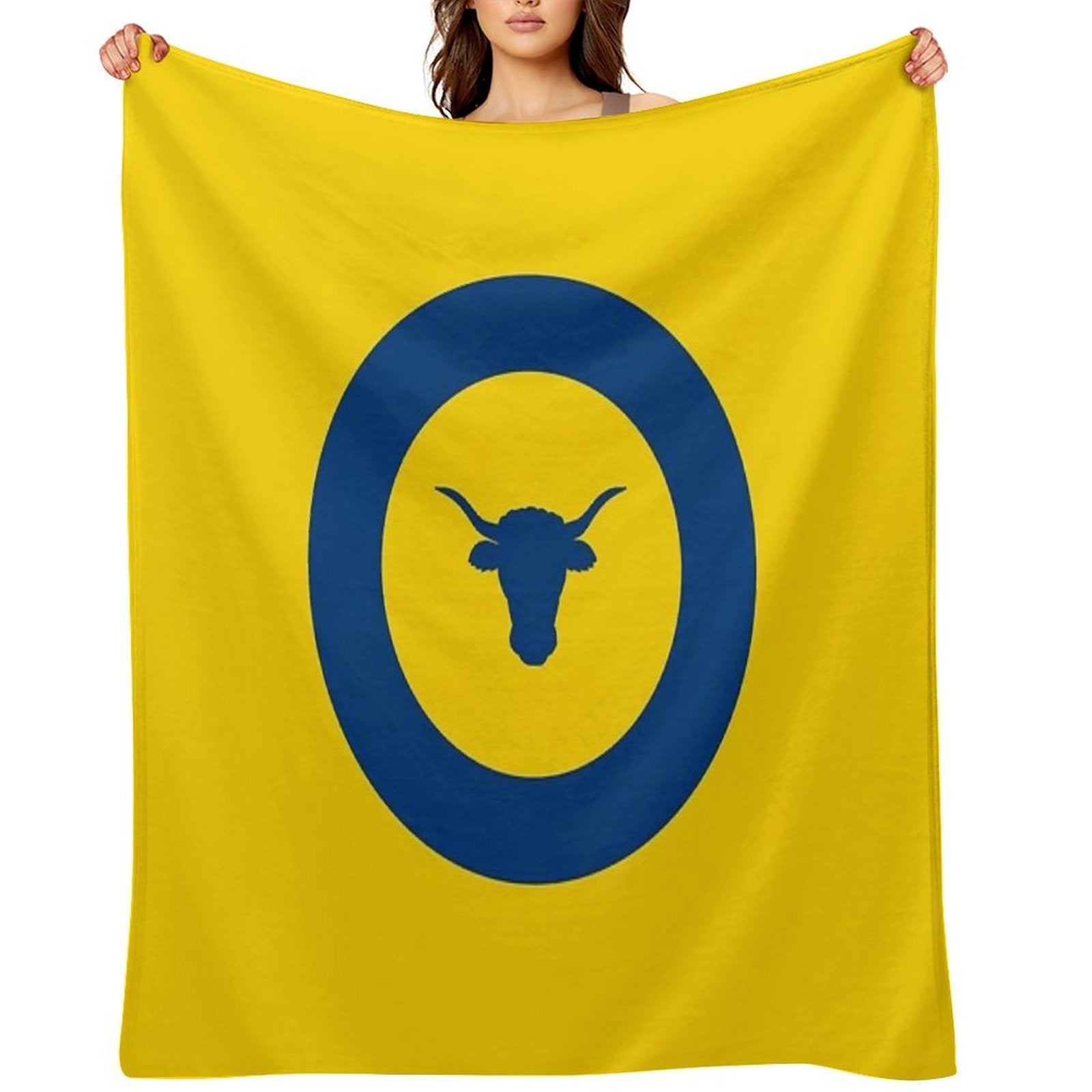 Oxford U's Retro Mod Roundel Multi-functional Throw Blanket