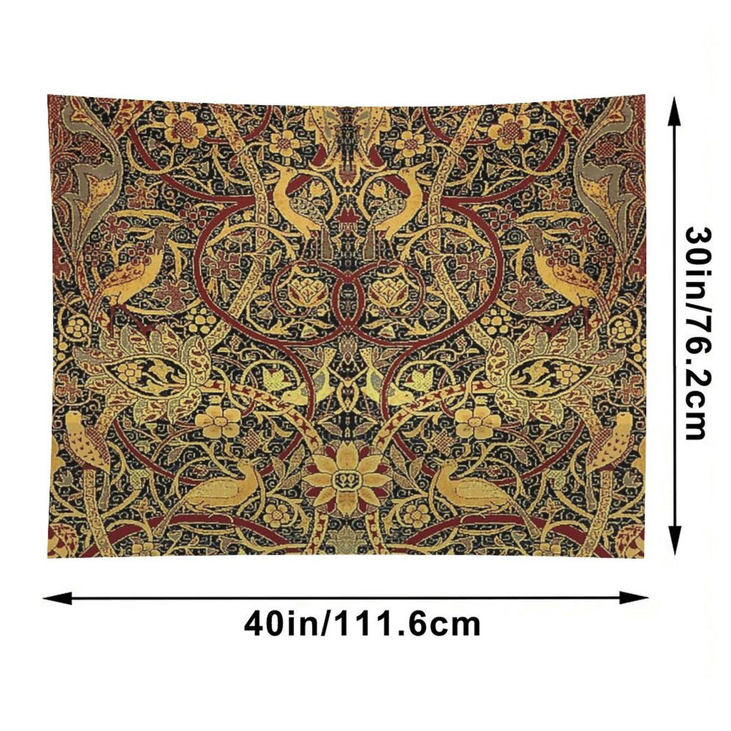 William Morris Bullerswood Vintage Floral Pattern Tapestry