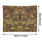 William Morris Bullerswood Vintage Floral Pattern Tapestry