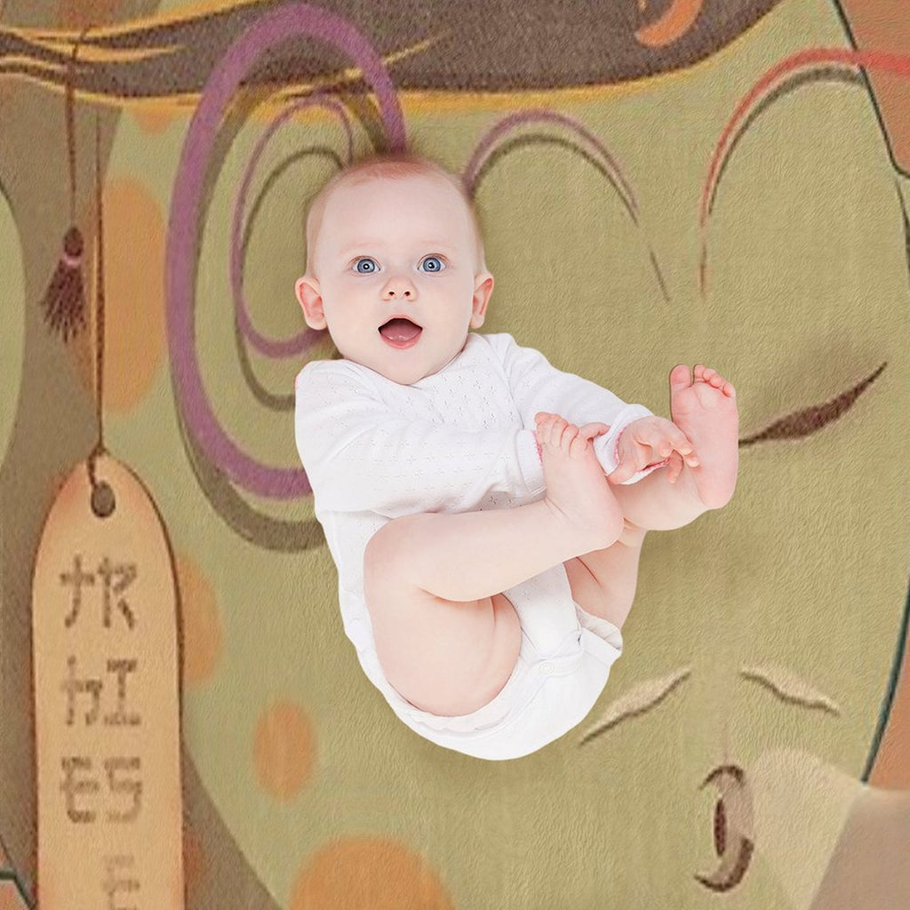 Moon Army #007 Moon Army Sensei Gift-ready Throw Blanket