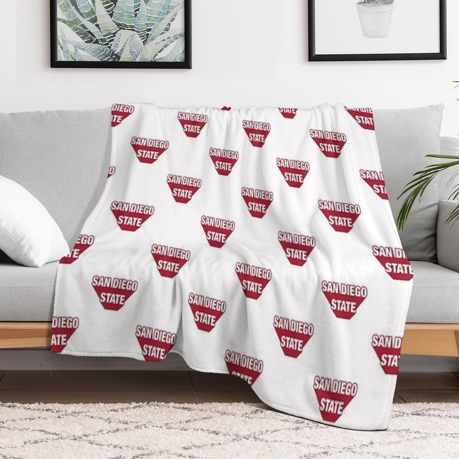 San Diego State Quick-dry Throw Blanket