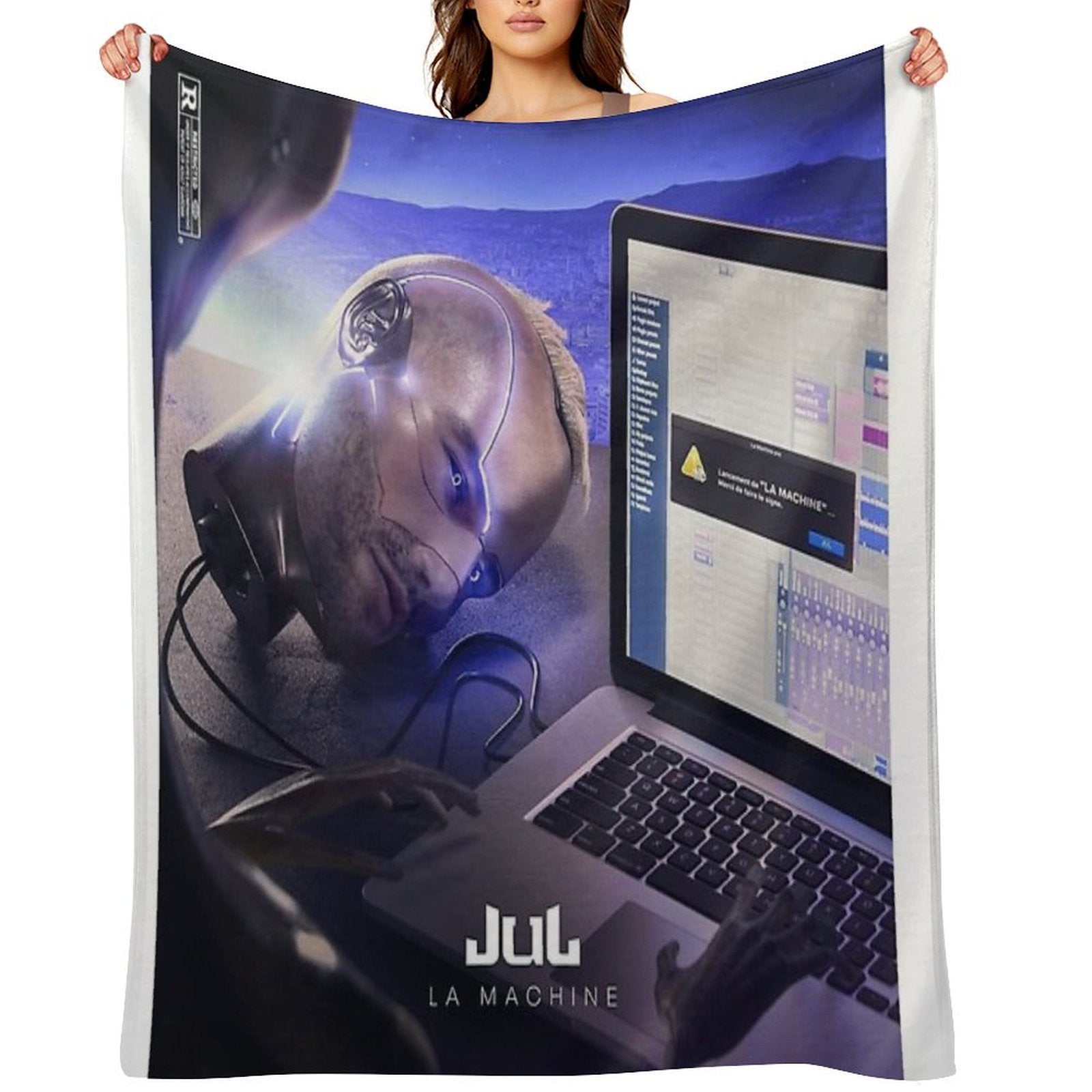 JUL The Machine Gift-ready Throw Blanket