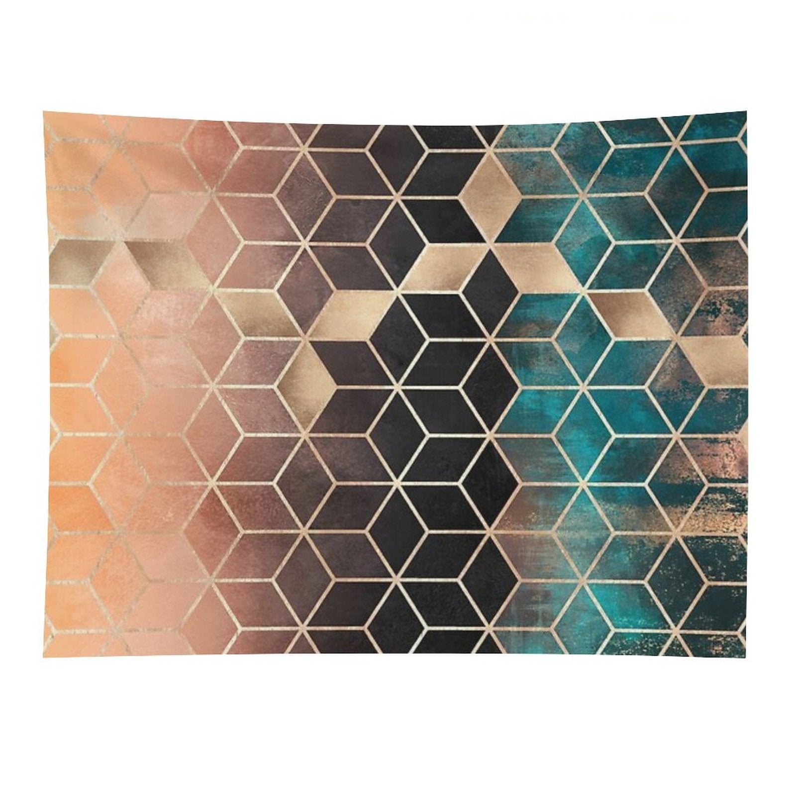 Ombre Dream Cubes Tapestry