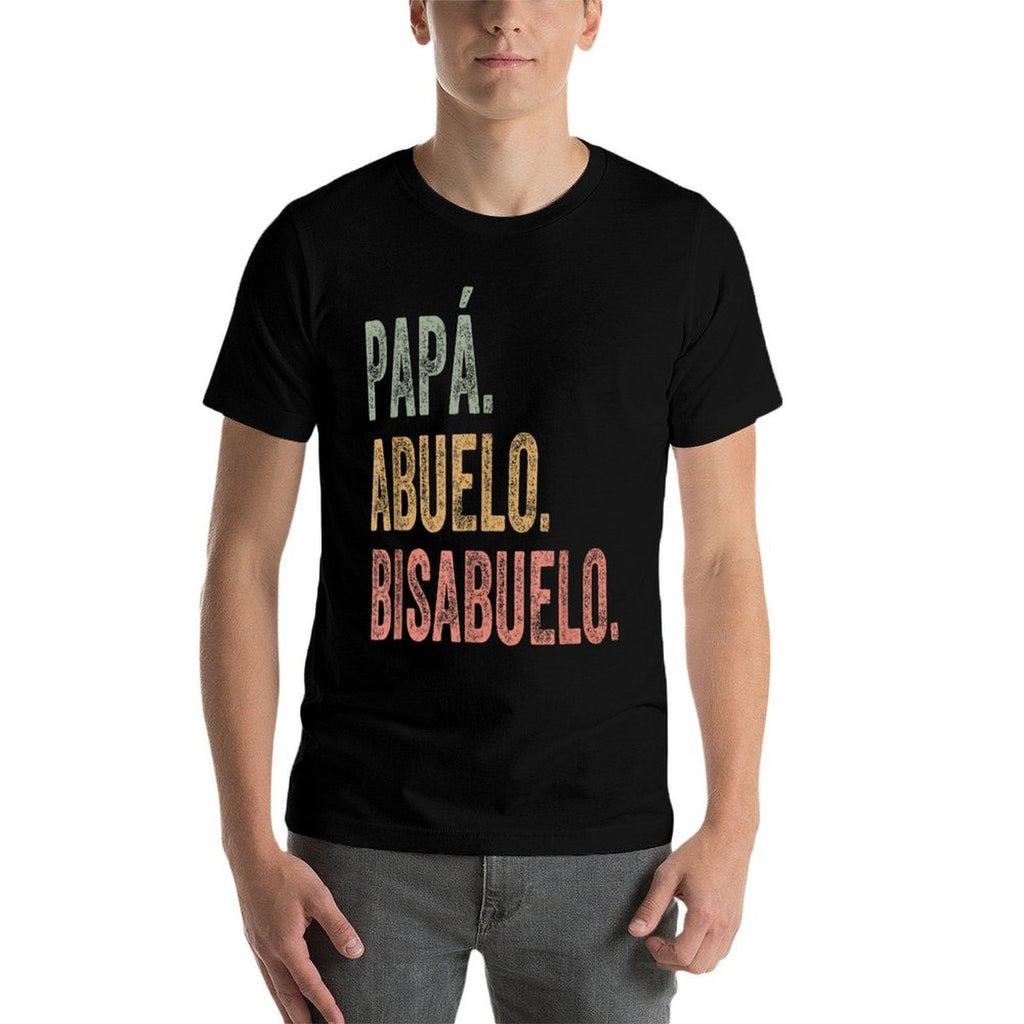 Bisabuelo Spanish Great Grandfather  Cotton T-Shirt
