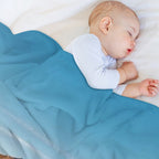 Winter Landscape in Iceland II Eco-conscious Throw Blanket