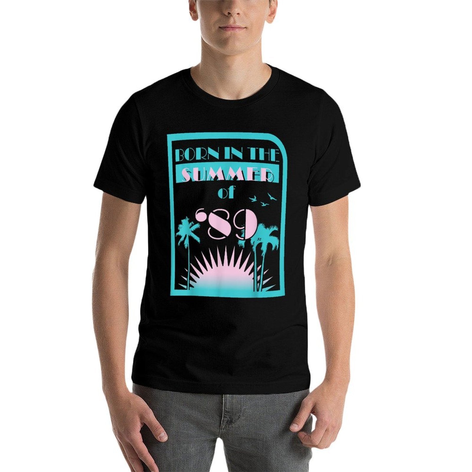 30th Birthday Tshirts for Women Men Born in The Summer of 89  Moisture-wicking T-Shirt