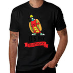 Hotdog-Themed Birthday Party Its My Birthday  Cotton T-Shirt
