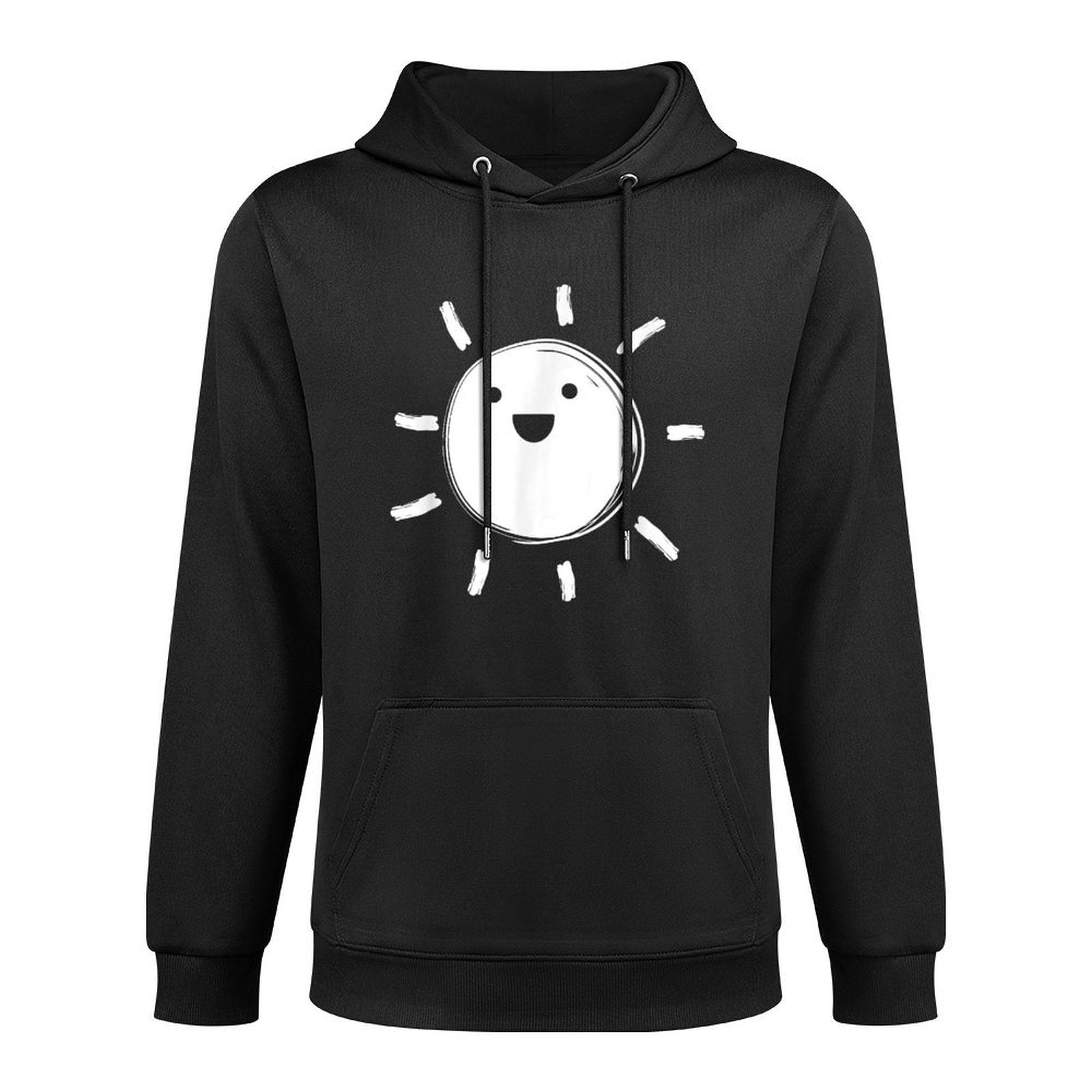 Smiling Sun Sunshine Happy Smile Kids Teachers Casual Wear Hoodie
