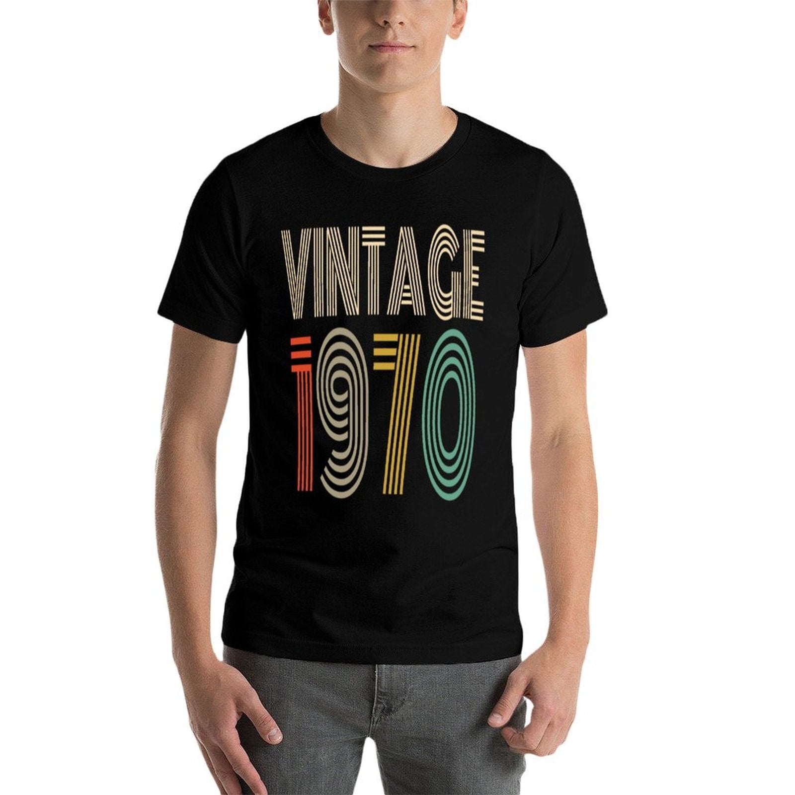 50th Birthday For Women Men - Vintage 1970  Breathable T-Shirt