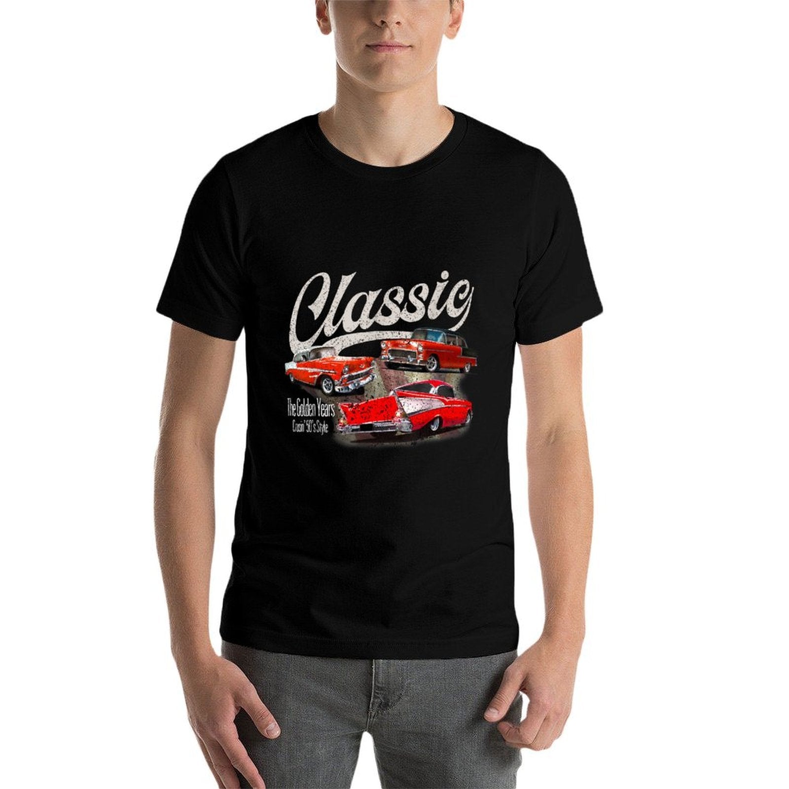 55 56 57 Chevys Bel Air Truck TriFive Vintage Cars  Soft T-Shirt