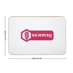 Urban Cupid Chicano Latino Hispanic Native American Indigenous Counter Culture Street Mayan Aztec Huichol Cora  Stain-Proof Bath Mat