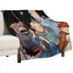 Delicious in Dungeon - All in One Easy Care Throw Blanket