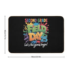 Let The Games Begin 2nd Second Grade Field Day Teacher Kid  Rapid-Drying Bath Mat