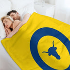 Oxford U's Retro Mod Roundel Multi-functional Throw Blanket