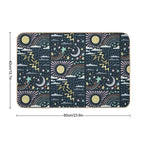 Sky Things  Fade-Resistant Bath Mat