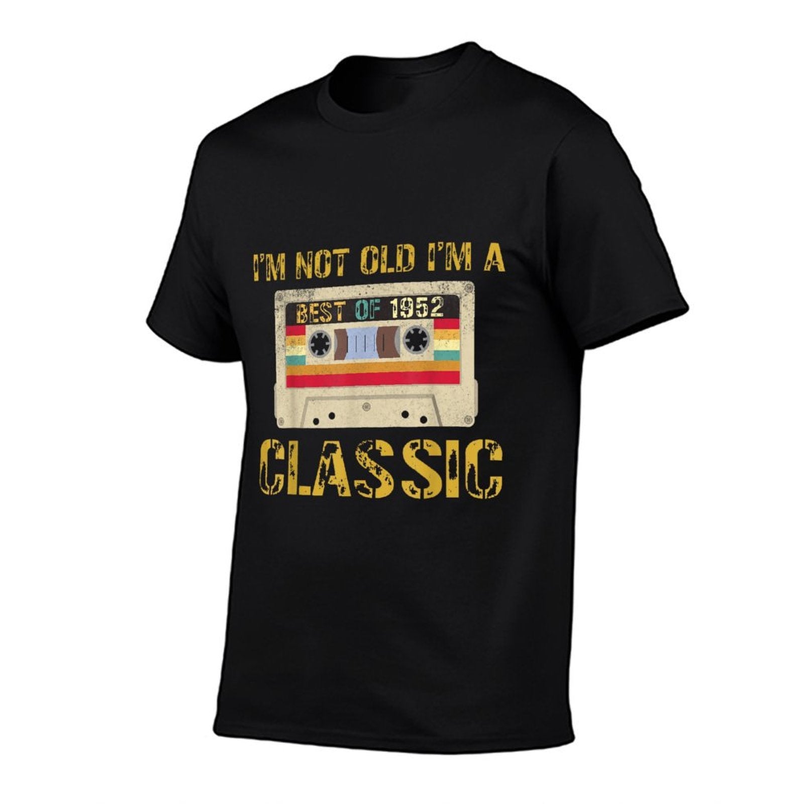 70 Birthday Decorations Men Best of 1952 BDay 70th Birthday  Vintage-inspired T-Shirt