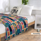 Hercules Inspired Minimalist Design Easy Care Throw Blanket