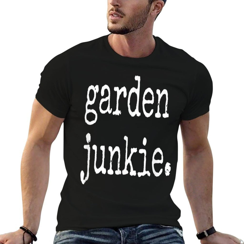 Gardenings Women Men Garden Junkie Gifts For Gardener  Cotton T-Shirt