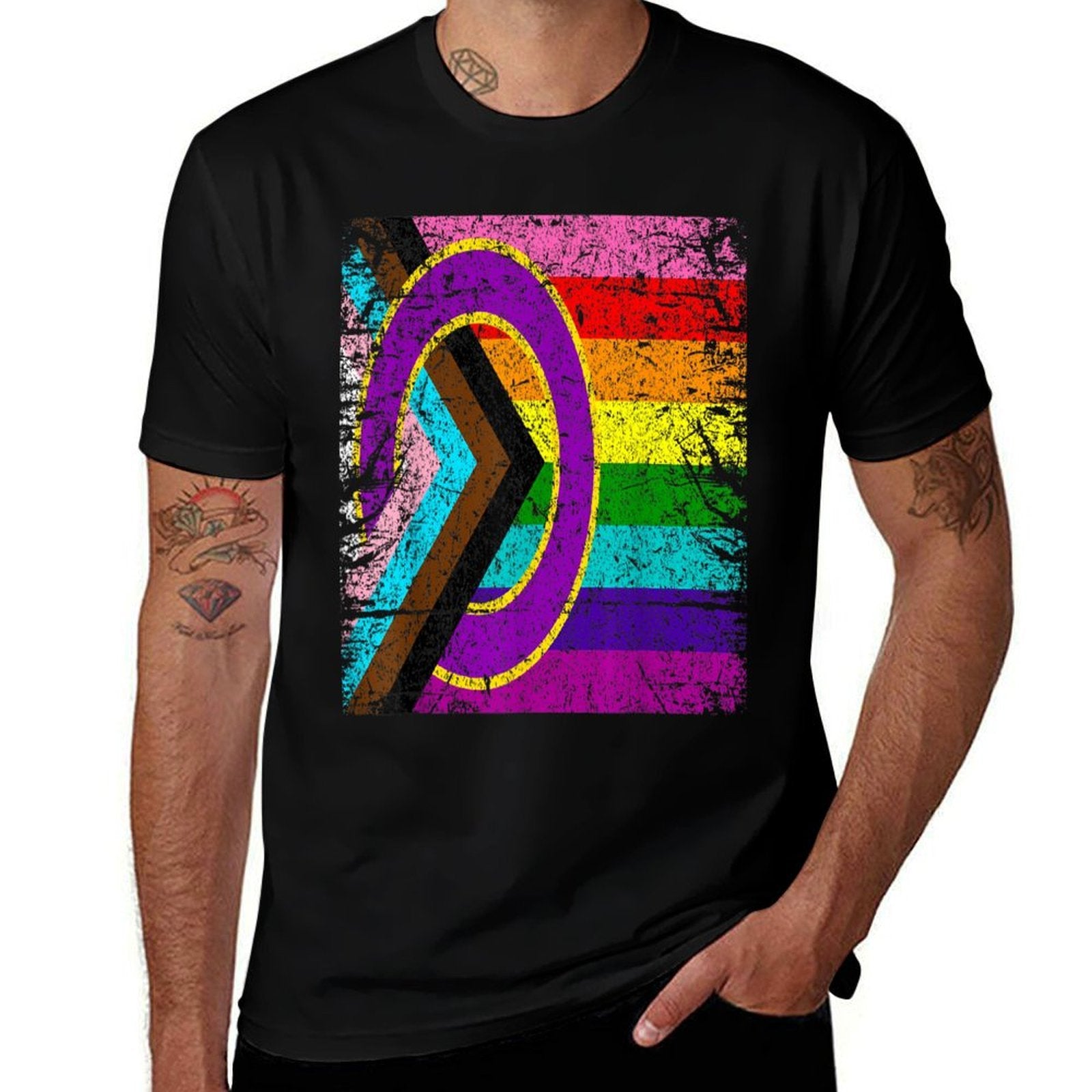 Intersex Inclusive Progress Pride - LGBT Progress  Breathable T-Shirt