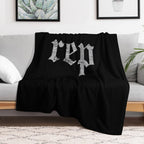 Rep Newspaper Compact Throw Blanket