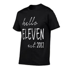 Est. 2012, Hello Eleven Years Old Boy Or Girl, 11th Birthday  Eco-friendly Material T-Shirt