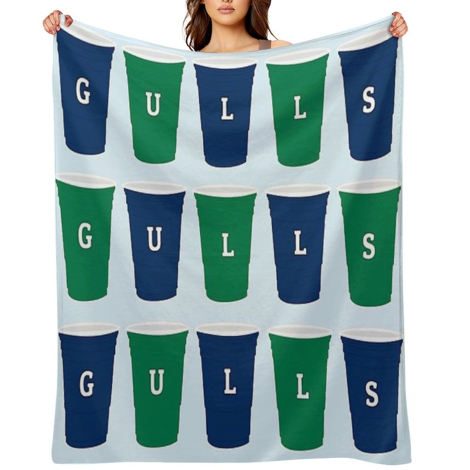 Endicott Gulls Tapestry Premium Throw Blanket