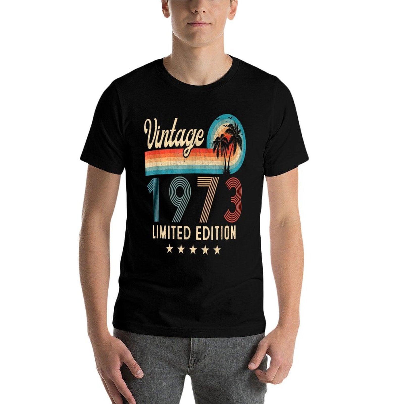 50 Years Old Vintage 1973 50th Birthday Gifts Women Men  Eco-friendly Material T-Shirt