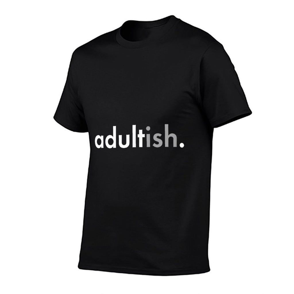 18 Year Old 18th Birthday Party Funny Boys Adultish  Eco-friendly Material T-Shirt