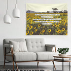 Jeremiah Sunflowers Tapestry