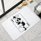 Joker Card  Absorbent Bath Mat
