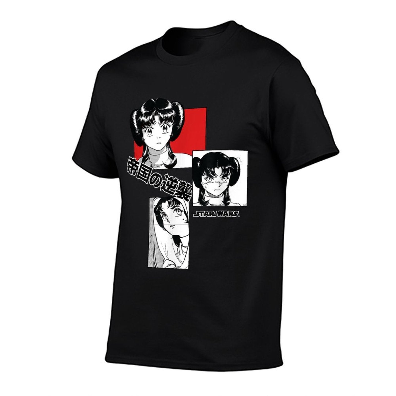 Star Wars Princess Leia Japanese Anime Manga Comic  Quick-drying T-Shirt