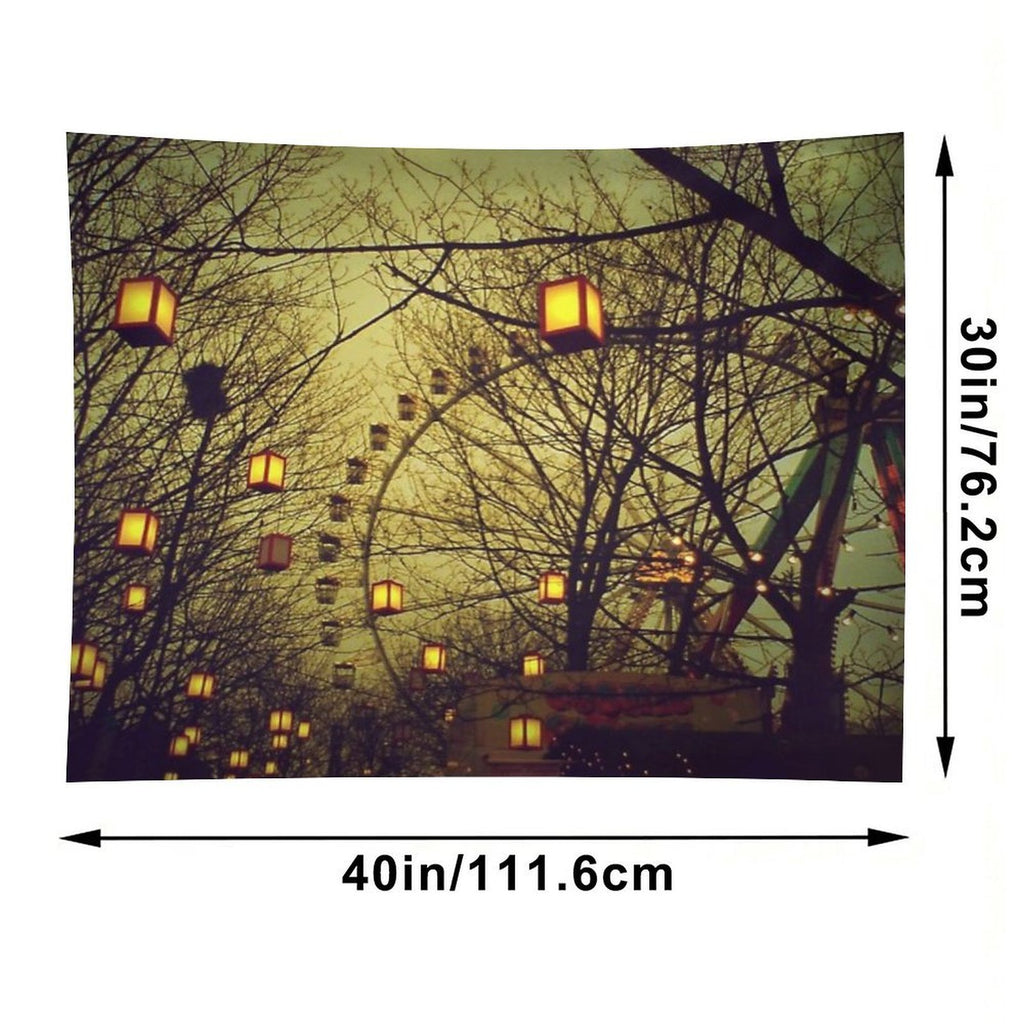 Fairy Wheel Tapestry